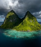 海岛自然风光鸟瞰6658#横屏 