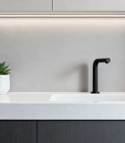 现代厨房洗手台室内场景4588#横屏 