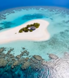 	 海岛海景空中俯瞰素材837#横屏 