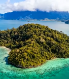 海岛海洋自然风光俯瞰9794#横屏 