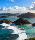 海岛海岸自然风光全景7037#横屏 