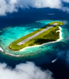 海岛空中全景俯瞰538#横屏 