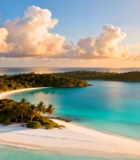 海岛海景鸟瞰全景11747#横屏 