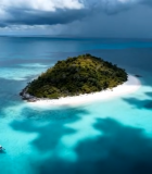 海岛海景航拍素材6519#横屏 