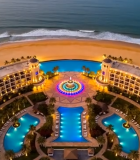 	 海滨度假酒店全景4540#横屏 