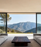 现代别墅客厅自然景观视野4017#横屏 