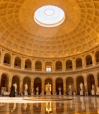 古典建筑室内雕塑景观10769#横屏 