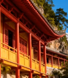 古风古建筑景区建筑景观6872#横屏 