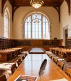 古典风格图书馆内景(1)12908#横屏 