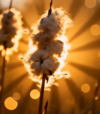 夕阳下芦苇特写自然风光4735#横屏 