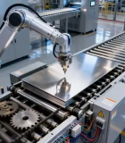 工厂自动化生产线机械臂画面14416#横屏 