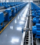 工厂内工业生产线场景9784#横屏 