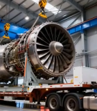 工厂内卡车运输航空发动机89#横屏 
