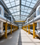 工厂内金属管道设施12625#横屏 