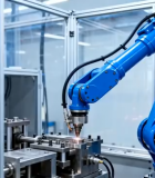 工厂机械臂自动化作业场景4770#横屏 