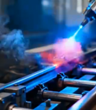 工厂机械臂焊接作业素材(1)10900#横屏 