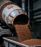 工厂内机器输送颗粒物料5888#横屏 