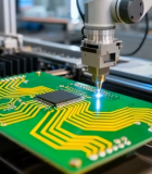 工厂机械臂操作电路板10087#横屏 