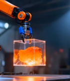 工厂机械臂自动化操作8266#横屏 