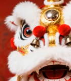 舞狮头特写素材4803#横屏 