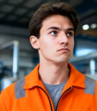 工厂工人查看图纸5382#横屏 