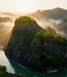 武夷山自然风光全景10919#横屏 