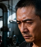 工厂工人检查仪表设备696#横屏 