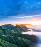 武功山云海日出自然风光10098#横屏 