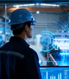 工厂工人操作监控设备画面12236#横屏 