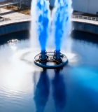 污水处理厂水池设备运行画面4344#横屏 