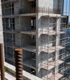 	 高楼建筑工地施工近景6538#横屏 