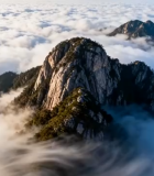 高山云海风光航拍素材8669#横屏 