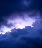 乌云密布天空现闪电259#横屏 