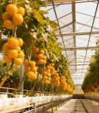 温室大棚番茄种植素材4380#横屏 