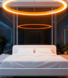 未来感科技风卧室场景6181#横屏 