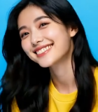 微笑女性近景特写素材2447#横屏 