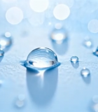 微距水滴特写画面素材4915#横屏 