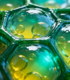 微观细胞结构渲染画面5775#横屏 