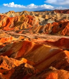 	 甘肃张掖七彩丹霞山脉景观(1)6013#横屏 