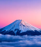 富士山云海景观2366#横屏 