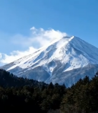 富士山自然风光远景1581#横屏 