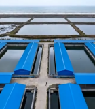 俯瞰水产养殖鱼塘12968#横屏 