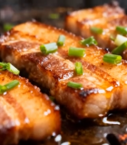 铁板五花肉特写5752#横屏 