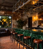 复古风格酒吧内部场景13550#横屏 