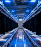 服装自动化生产线传送带场景7045#横屏 