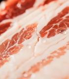 特写粉色荷花与荷叶3426#横屏 