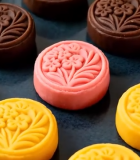 多色月饼特写素材5348#横屏 