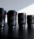 多支相机镜头陈列展示12035#横屏 