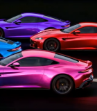 多辆色彩绚丽跑车展示3688#横屏 