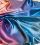 多彩丝绸布料特写素材10973#横屏 